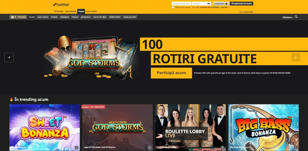 Betfair Casino Acasă